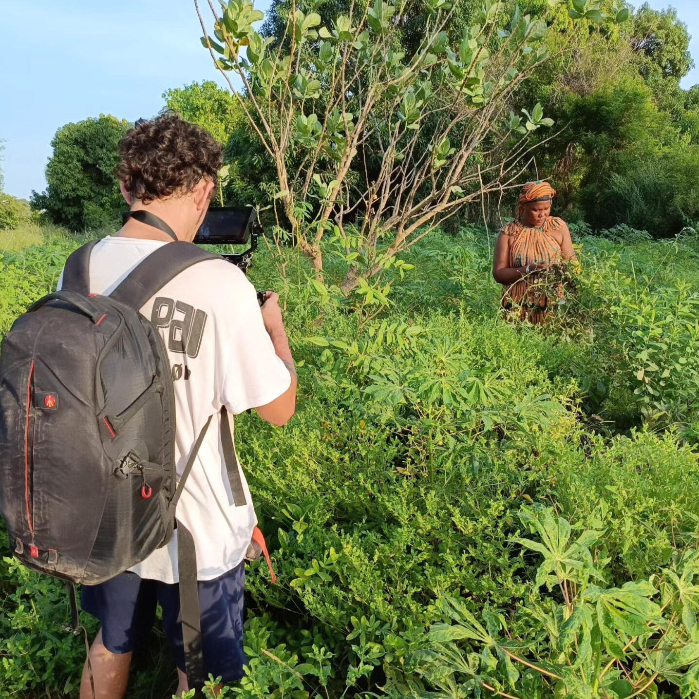 Rodaje en Senegal